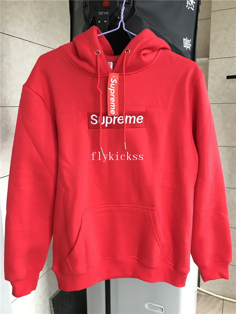 Red Supreme Hoodie